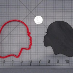 Woman Head 266-I016 Cookie Cutter Silhouette