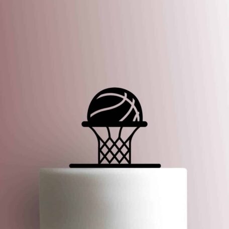 Basketball Hoop 225-B489 Cake Topper