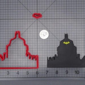 Batman Over Gotham 266-I594 Cookie Cutter Set