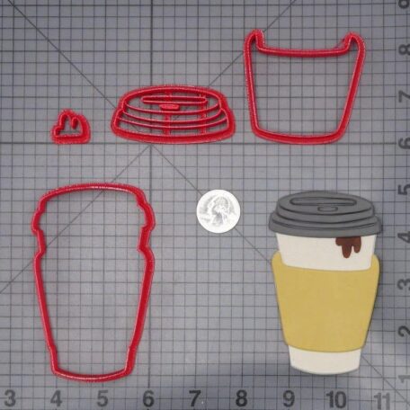 Coffee Cup 266-I716 Cookie Cutter Set