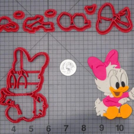 Daisy Duck Baby Body 266-I418 Cookie Cutter Set
