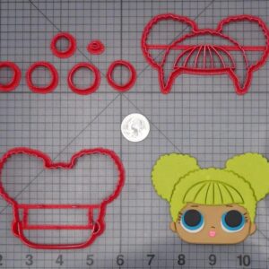 LOL Surprise Doll - Queen Bee Head 266-I879 Cookie Cutter Set