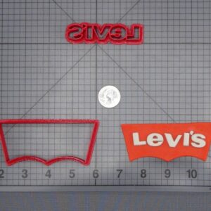 Levis Logo 266-I908 Cookie Cutter Set