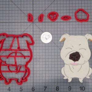 Pitbull Dog Body 266-I611 Cookie Cutter Set