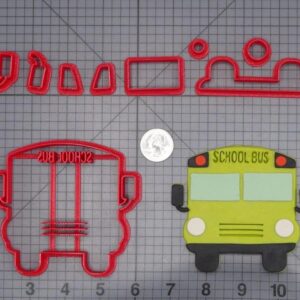School Bus 266-I617 Cookie Cutter Set