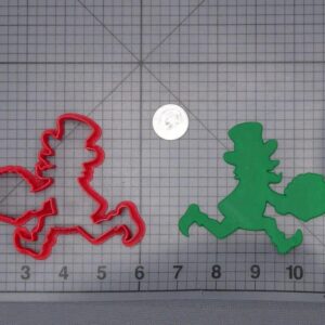 St Patricks Day - Leprechaun with Pot of Gold 266-I584 Cookie Cutter Silhouette