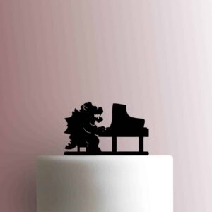 Super Mario - Bowser Playing Piano 225-B507 Cake Topper