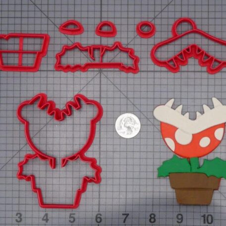 Super Mario - Piranha Plant 266-I852 Cookie Cutter Set