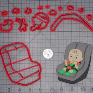 Baby Car Seat 266-I840 Cookie Cutter Set