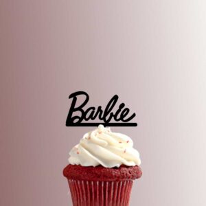 Barbie Logo 228-659 Cupcake Topper