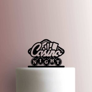 Casino Night 225-B517 Cake Topper