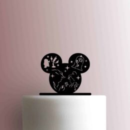 Disney Ears Cameo - Beauty and the Beast 225-A993 Cake Topper