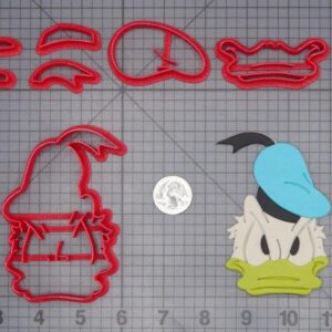Donald Duck Head 266-I735 Cookie Cutter Set