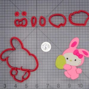 Easter - Sanrio - Hello Kitty with Egg 266-I825 Cookie Cutter Set