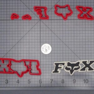 Fox Head Logo 266-I857 Cookie Cutter Set