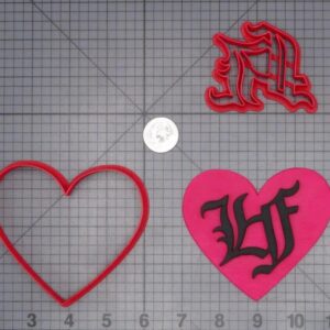 Loungefly Heart 266-I790 Cookie Cutter Set