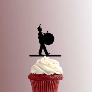 Marching Band Bass Drum 228-689 Cupcake Topper