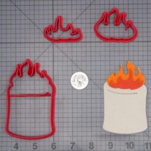 Marshmallow on Fire 266-I719 Cookie Cutter Set