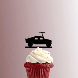 Military Car 228-547 Cupcake Topper