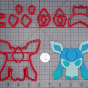 Pokemon - Glaceon Body 266-I820 Cookie Cutter Set