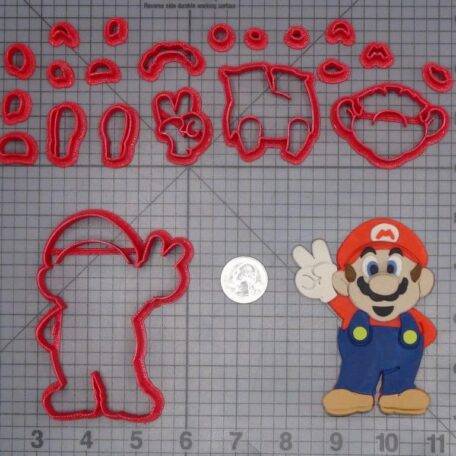 Super Mario Body 266-I789 Cookie Cutter Set