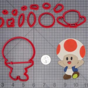 Super Mario - Toad Body 266-I955 Cookie Cutter Set