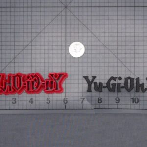 Yu-Gi-Oh Logo 266-J081 Cookie Cutter