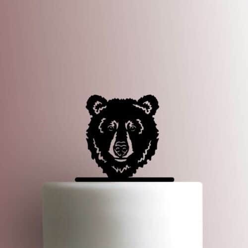 Bear Head 225-B568 Cake Topper