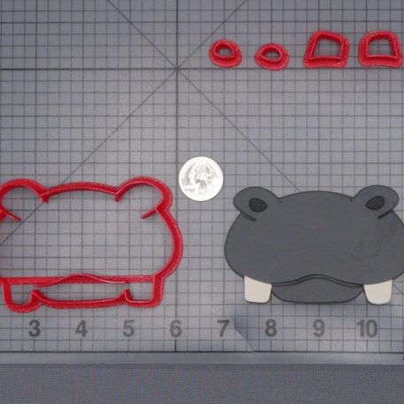 Hippo Mouth 266-I924 Cookie Cutter Set