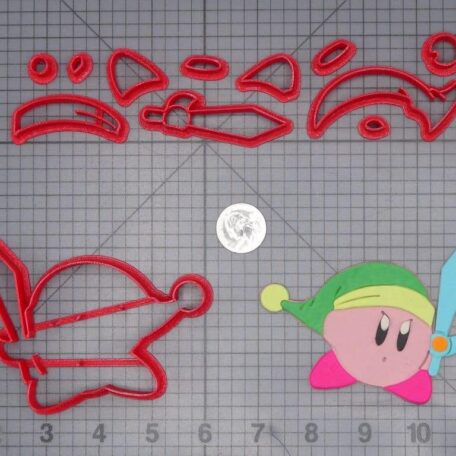 Kirby Link 266-J127 Cookie Cutter Set