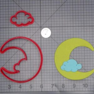 Moon with Cloud 266-I897 Cookie Cutter Set