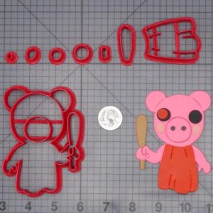 PIGGY - Piggy Body 266-J089 Cookie Cutter Set