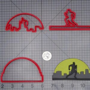 Running in the City 266-J003 Cookie Cutter Set