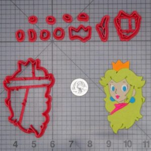 Super Mario - Peach 266-J197 Cookie Cutter Set