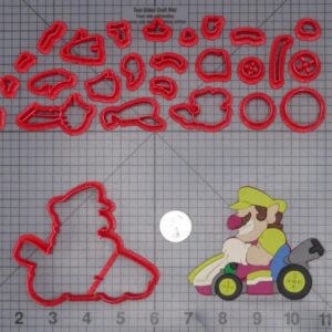 Super Mario - Wario in Kart 266-I943 Cookie Cutter Set