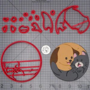 Dog and Cat 266-J246 Cookie Cutter Set