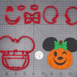 Halloween - Minnie Mouse Jack O Lantern 266-J309 Cookie Cutter Set
