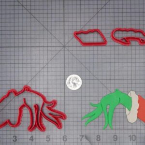 How the Grinch Stole Christmas - Grinch Hand 266-J415 Cookie Cutter Set