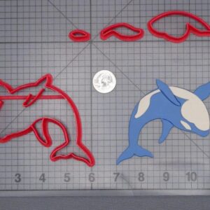 Orca Whale 266-J031 Cookie Cutter Set