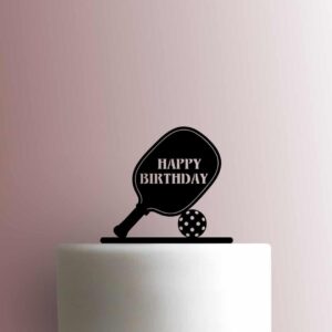 Pickleball Happy Birthday 225-B633 Cake Topper