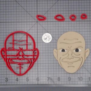 The Addams Family - Uncle Fester Head 266-J225 Cookie Cutter Set