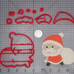 Christmas - Santa Claus 266-J401 Cookie Cutter Set