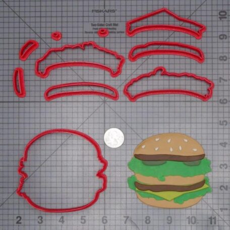McDonalds - Big Mac Burger 266-J523 Cookie Cutter Set