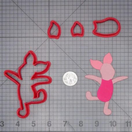 Winnie the Pooh - Piglet Body 266-J551 Cookie Cutter Set