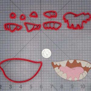 Lilo and Stitch - Stitch Mouth 266-J552 Cookie Cutter Set