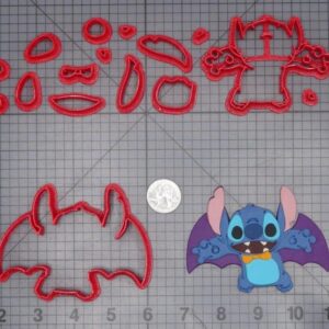 Halloween - Lilo and Stitch - Stitch Vampire Body 266-J380 Cookie Cutter Set