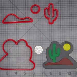 Cactus Desert 266-J623 Cookie Cutter Set