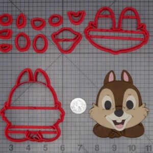 Chip and Dale - Chip 266-J997 Cookie Cutter Set