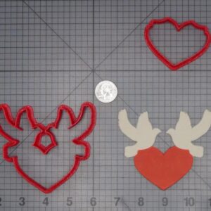 Doves with Heart 266-J839 Cookie Cutter Set