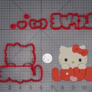 Hello Kitty Love 266-J962 Cookie Cutter Set